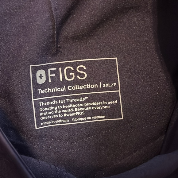 Figs Women’s Purple Zamora Jogger Scrub Pants 3XL Petite - Picture 4 of 6